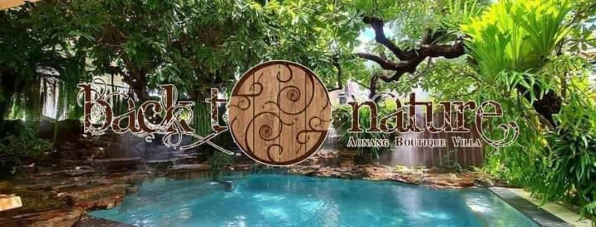 Back To Nature Aonang Boutique Pool Villa Ao Nang Buitenkant foto